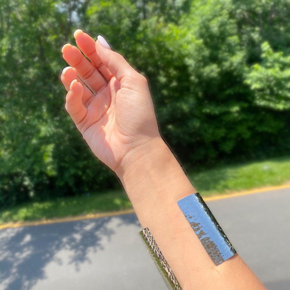 Abalone Silver Cuff - Picture 3 of 3